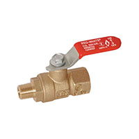 5081AB- Lead Free Brass Mini Ball Valve FNPT x MNPT