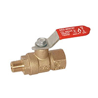5082AB- Lead Free Brass Mini Ball Valve FNPT x MNPT